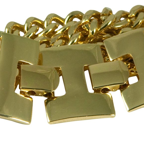 3 STRAND GOLD CHAIN LINK CLIP BRACELET, LOVE THIS BRACELET!!! - Picture 5 of 7